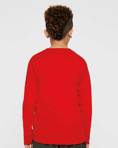 LAT Youth Fine Jersey Long Sleeve Tee 6201 #colormdl_Red