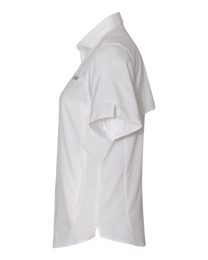 Columbia Women's PFG Tamiami™ II Short Sleeve Shirt 127571 #color_White