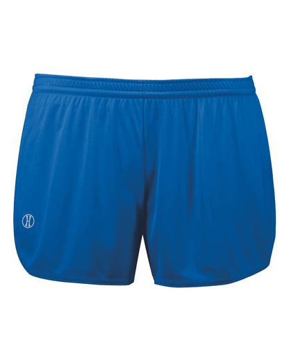 Holloway Women's PR Max Track Shorts 221336 #color_Royal