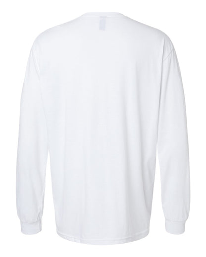 Gildan Softstyle® CVC Long Sleeve T-Shirt 67400 #color_White