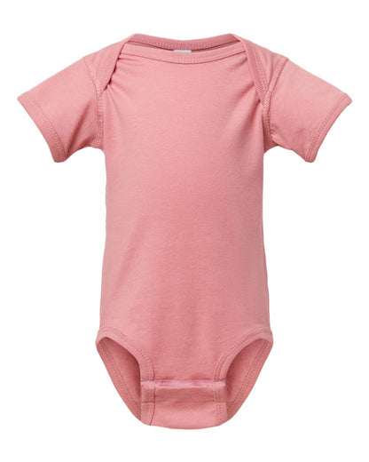 Rabbit Skins Infant Fine Jersey Bodysuit 4424 #color_Mauvelous