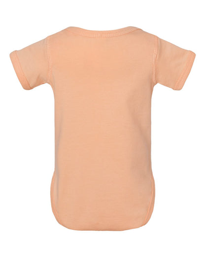 Rabbit Skins Infant Fine Jersey Bodysuit 4424 #color_Peachy