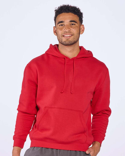 Boxercraft Fleece Hooded Pullover BM5302 #colormdl_True Red