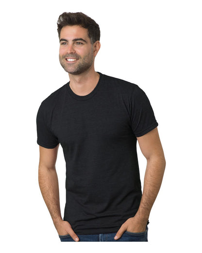 Bayside Triblend T-Shirt 9570 #color_Tri Black