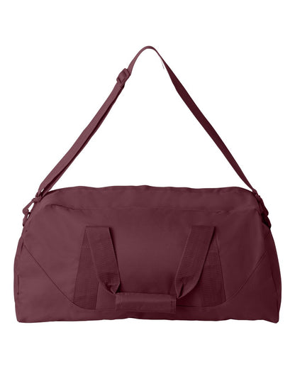 Liberty Bags Recycled 23 1/2" Large Duffel Bag 8806 #color_Maroon