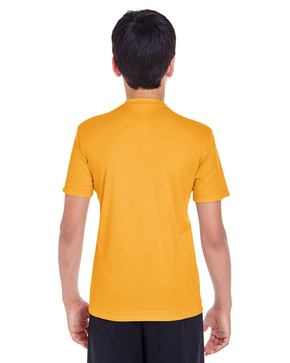 Team 365 Youth Zone Performance T-Shirt TT11Y #color_SP ATHLETIC GOLD