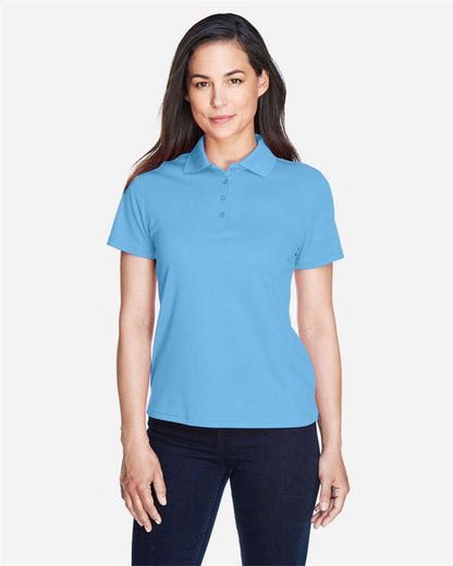 CORE365 Women's Origin Performance Piqué Polo 78181 #colormdl_Columbia Blue