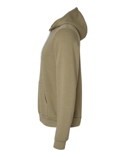 BELLA + CANVAS Sponge Fleece Hoodie 3719 #color_Heather Olive