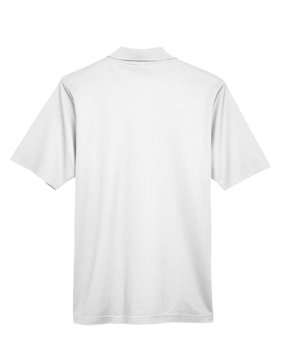 Devon & Jones Men's CrownLux Performance® Plaited Polo DG20 #color_White