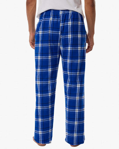 Boxercraft Men's Harley Flannel Pants BM6624 #colormdl_Electric Royal Carnegie Plaid 