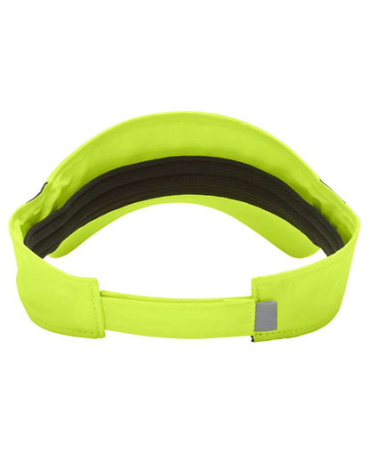 CORE365 Drive Performance Visor CE002 #color_Safety Yellow/ Carbon