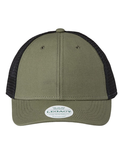 LEGACY Lo-Pro Snapback Trucker Cap LPS #color_Olive/ Black