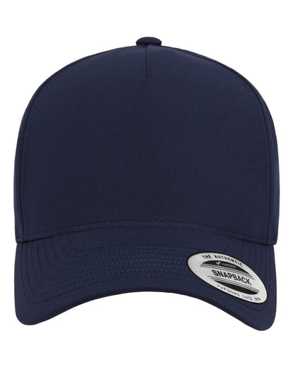 YP Classics Five-Panel Snapback with Perforated Cap 5389AP #color_Navy