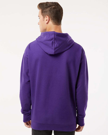 Independent Trading Co. Midweight Hooded Sweatshirt SS4500 #colormdl_Purple