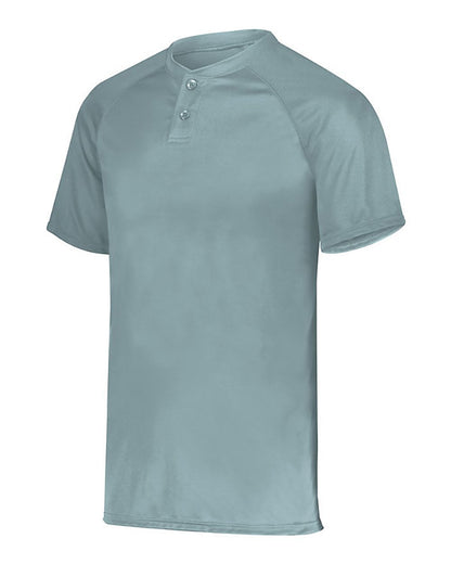 Augusta Sportswear Attain Two-Button Jersey 1565 #color_Blue Grey