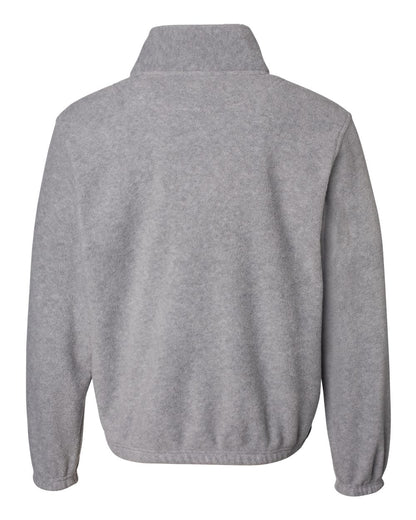 Sierra Pacific Unisex Fleece Quarter-Zip Pullover 3051 #color_Heather Grey