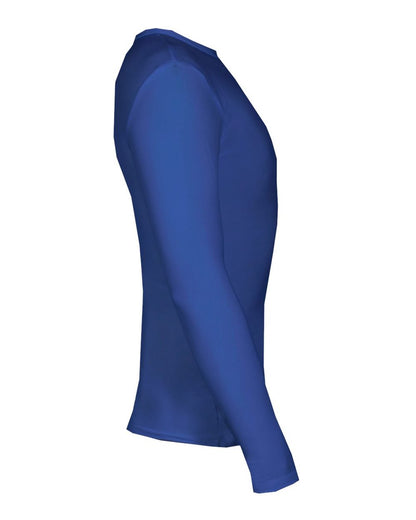 Badger Men's Pro-Compression Long Sleeve T-Shirt 4605 #color_Royal