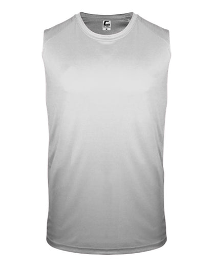 C2 Sport Youth Sleeveless T-Shirt 5230 #color_Silver