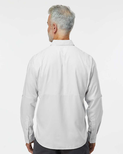Paragon Men's Kitty Hawk Performance Fishing Shirt 702 #colormdl_Aluminum
