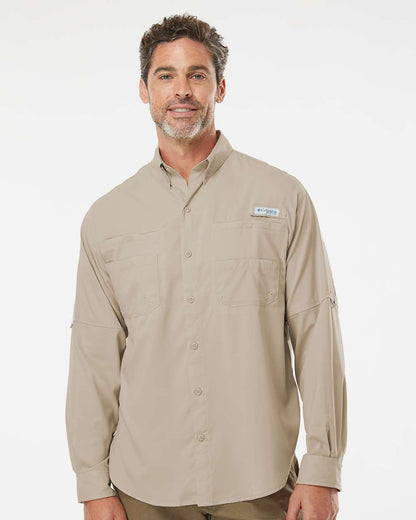 Columbia Men's PFG Tamiami™ II Fishing Shirt 128606 #colormdl_Fossil