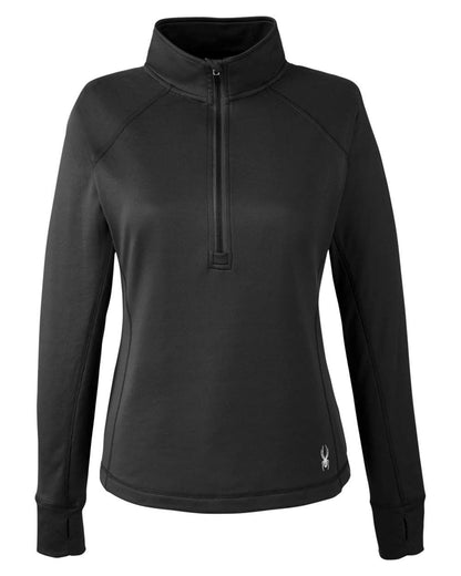 Spyder Women's Freestyle Half-Zip Pullover S16798 #color_Black