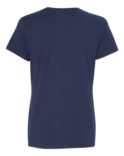 Hanes Women's Perfect-T T-Shirt SL04 #color_Navy