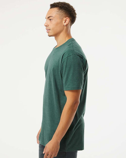 Next Level CVC T-Shirt 6210 #colormdl_Heather Forest Green