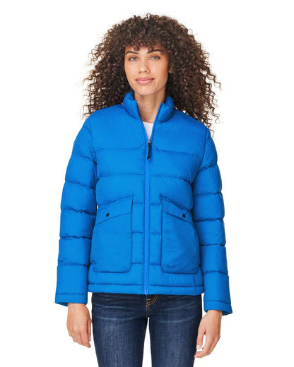 CORE365 Women's Inspire Puffer Jacket CE720W #colormdl_True Royal