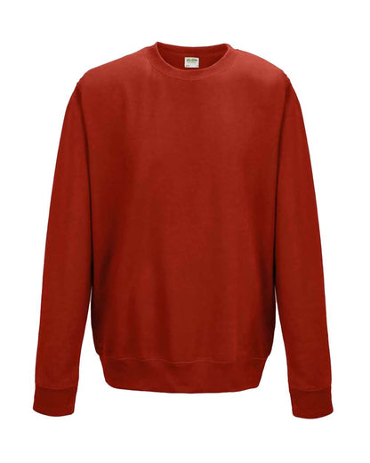 AWDis Unisex College Crewneck Sweatshirt JHA030 #color_Fire Red