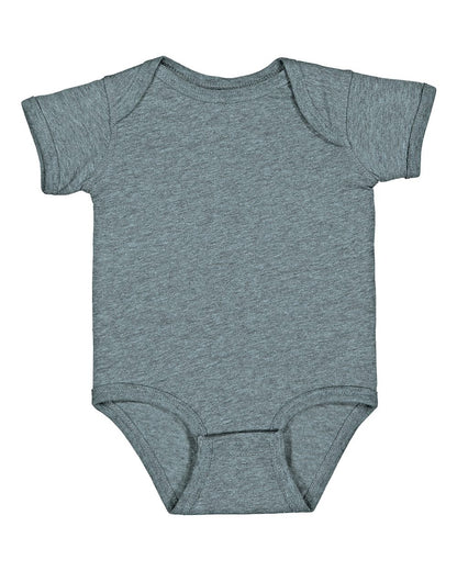 Rabbit Skins Infant Fine Jersey Bodysuit 4424 #color_Ice Blackout