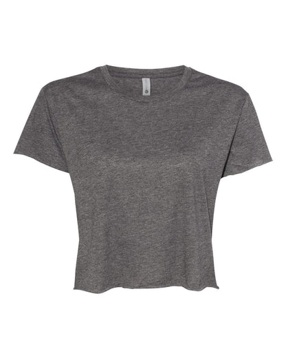 Next Level Women's Festival Crop Top 5080 #color_Charcoal