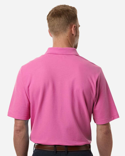 CORE365 Men's Resolve CVC Performance Pique Polo CE106 #colormdl_Charity Pink