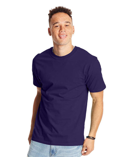 Hanes Unisex Beefy-T® T-Shirt 5180 #color_Grape Smash