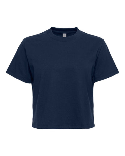 Next Level Women's Heavyweight Boxy T-Shirt 7610 #color_Midnight Navy