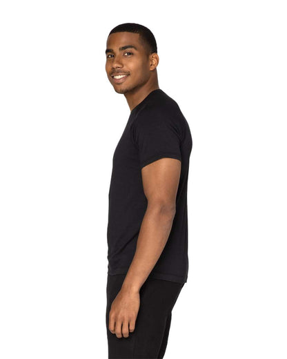 Threadfast Apparel Unisex Impact Raglan T-Shirt 382R #colormdl_Black