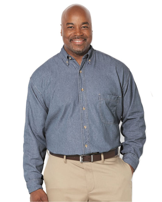 Sierra Pacific Men's Tall Denim Shirt 7211