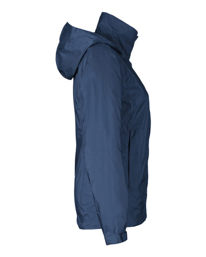 Marmot Women's PreCip® Eco Packable Rain Jacket M15866 #color_Arctic Navy
