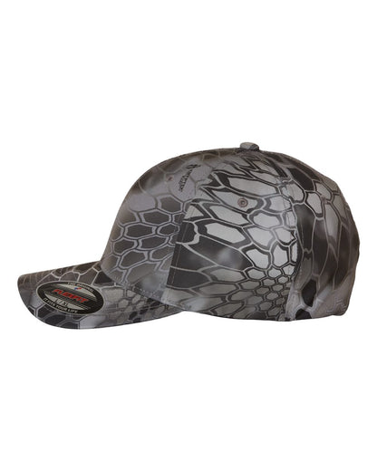 Flexfit Cotton Blend Cap 6277 #color_Kryptek Raid