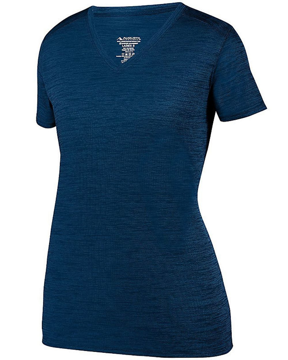 Augusta Sportswear Women's Shadow Tonal Heather Training V-Neck T-Shirt 2902