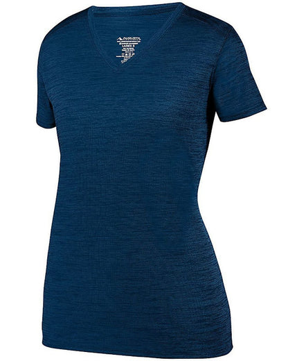 Augusta Sportswear Women's Shadow Tonal Heather Training V-Neck T-Shirt 2902 Augusta Sportswear Women&#39;s Shadow Tonal Heather Training V-Neck T-Shirt 2902