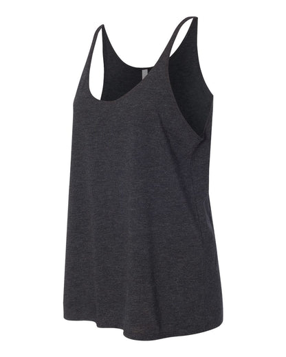 BELLA + CANVAS Women's Slouchy Tank 8838 #color_Charcoal Black Triblend