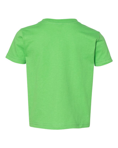 Rabbit Skins Toddler Fine Jersey Tee 3321 #color_Apple