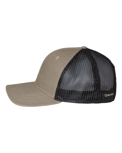 DRI DUCK Hudson Trucker Cap 3006 #color_Gravel