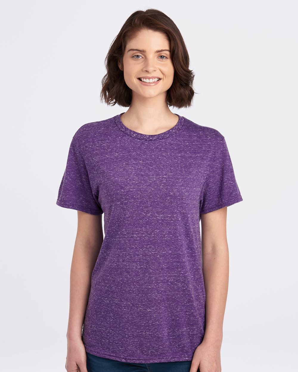 JERZEES Unisex Snow Heather Jersey T-Shirt 88MR