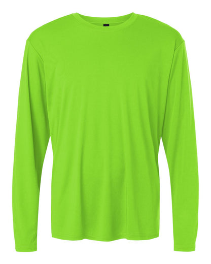 AllPro Unisex Pro-Lock Performance Long Sleeve T-Shirt 48400 #color_Lime
