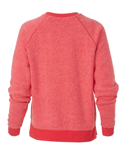 Boxercraft Women's Fleece Out Pullover K01 #color_Red