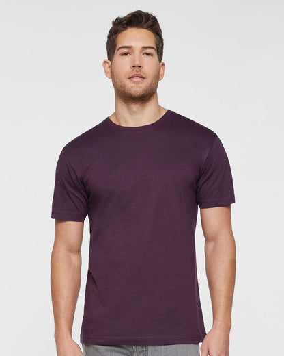 LAT Unisex Fine Jersey Tee 6901 #colormdl_Plum