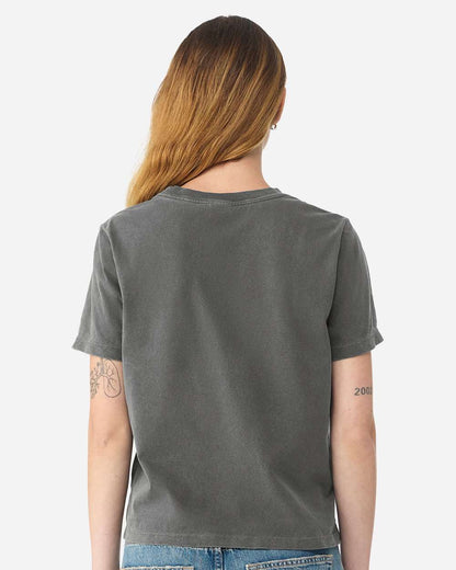 BELLA + CANVAS Women's Garment-Dyed Tee 6110GD #colormdl_Washed Charcoal