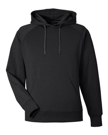 J. America Unisex Apex Fleece Hooded Sweatshirt 8750 #color_Black