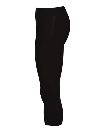 Badger Youth Calf Length Compression Tight 2611 #color_Black